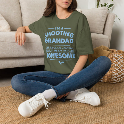 Shooting Grandad T‑Shirt — “I’m a Shooting Grandad” Funny Grandpa Gift