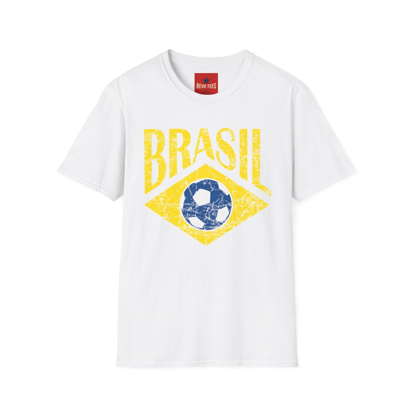World Cup 2026 - Brasil Soccer T-Shirt — Vintage Brazil Football Tee