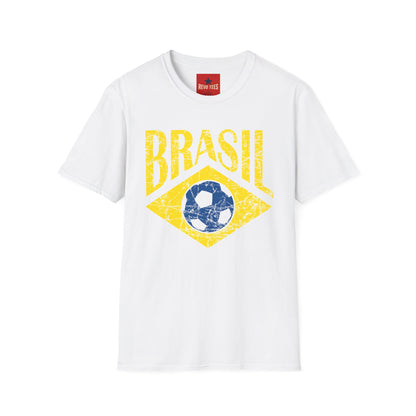 World Cup 2026 - Brasil Soccer T-Shirt — Vintage Brazil Football Tee