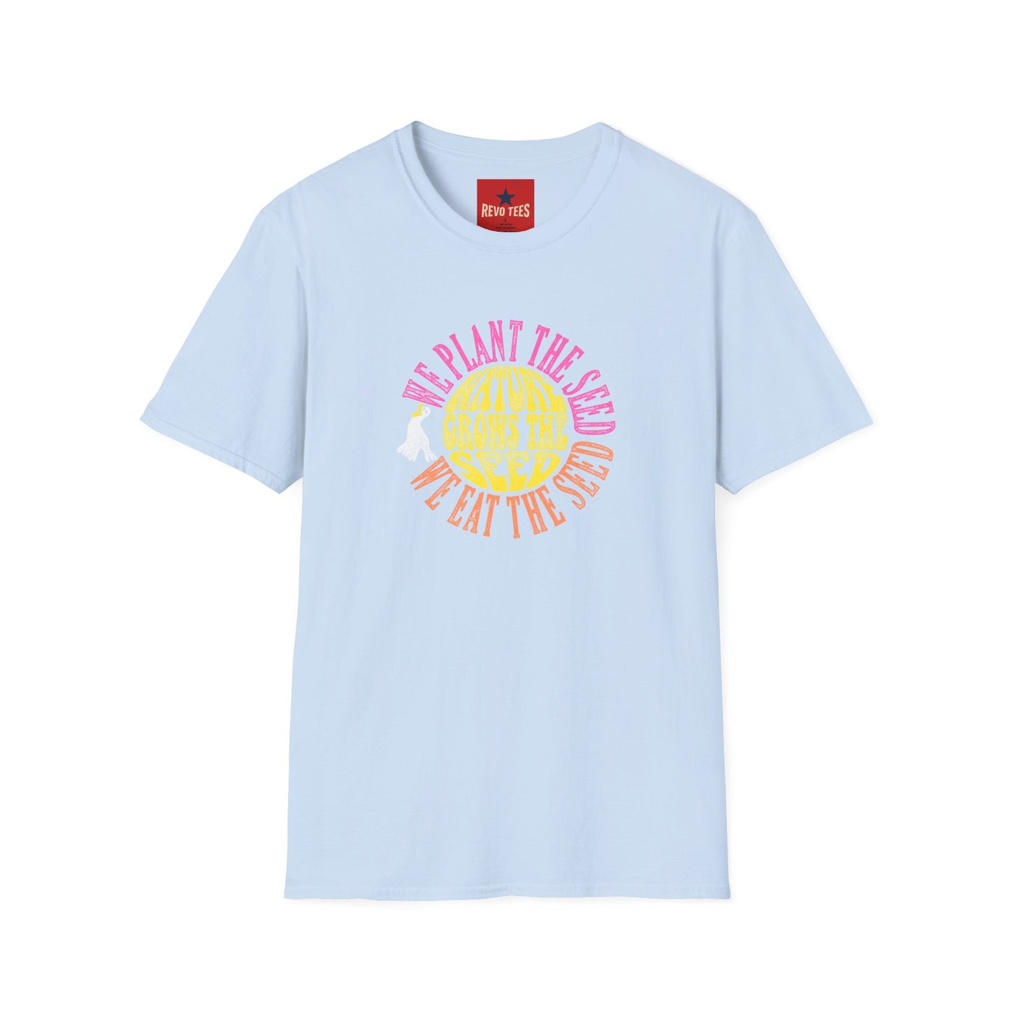 Here Comes The Sun - lyrics - Unisex Softstyle T-Shirt