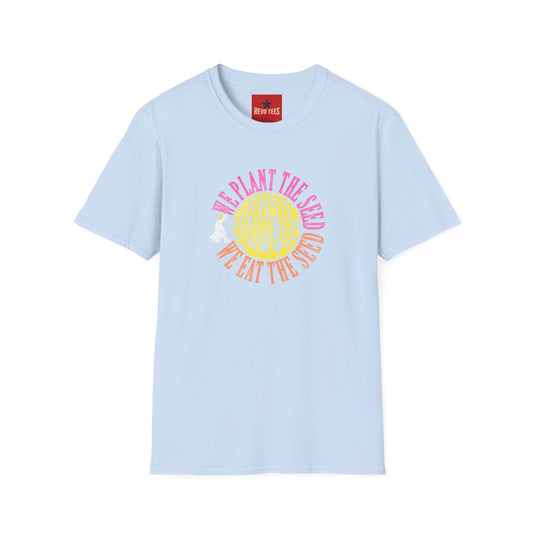 Here Comes The Sun - lyrics - Unisex Softstyle T-Shirt