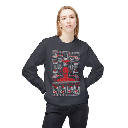 Lethal Knitting - Too Old For This Sh!t Christmas Ugly Sweater