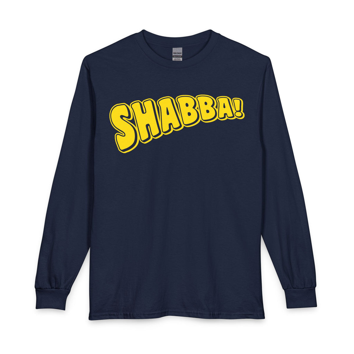 Revotees Shabba Retro Yellow Logo Long-Sleeve Shirt - alternate view 9