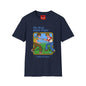 My First Knife Fight T-Shirt — Retro Dark Humor Graphic Tee