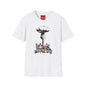 T-Shirt — 'Barely' Mushroom Cloud Graphic Tee (Edgy Protest / Anti-War Streetwear)
