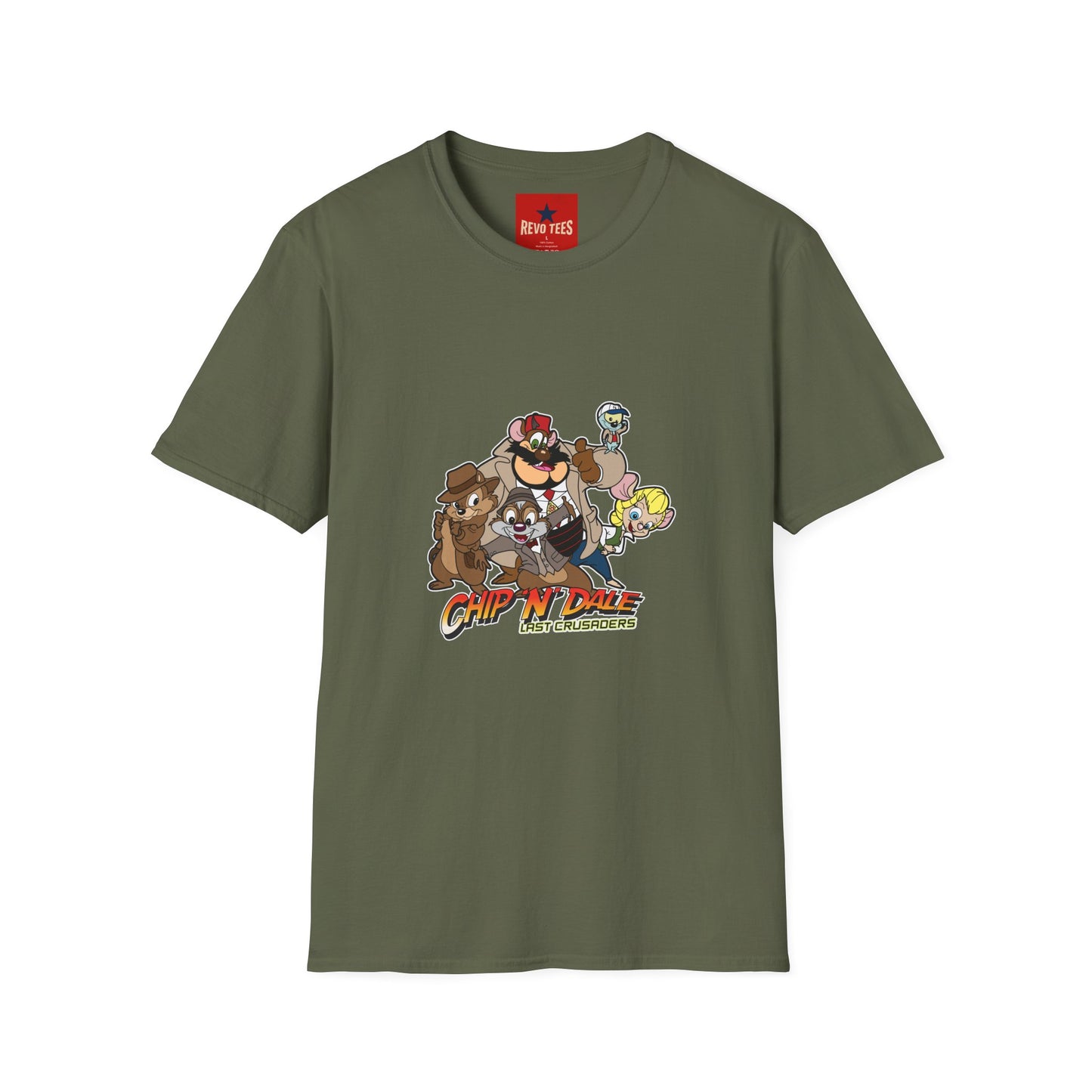 Cartoon Crew T-Shirt — Funny Retro Animal Squad Graphic Tee