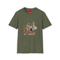 Cartoon Crew T-Shirt — Funny Retro Animal Squad Graphic Tee