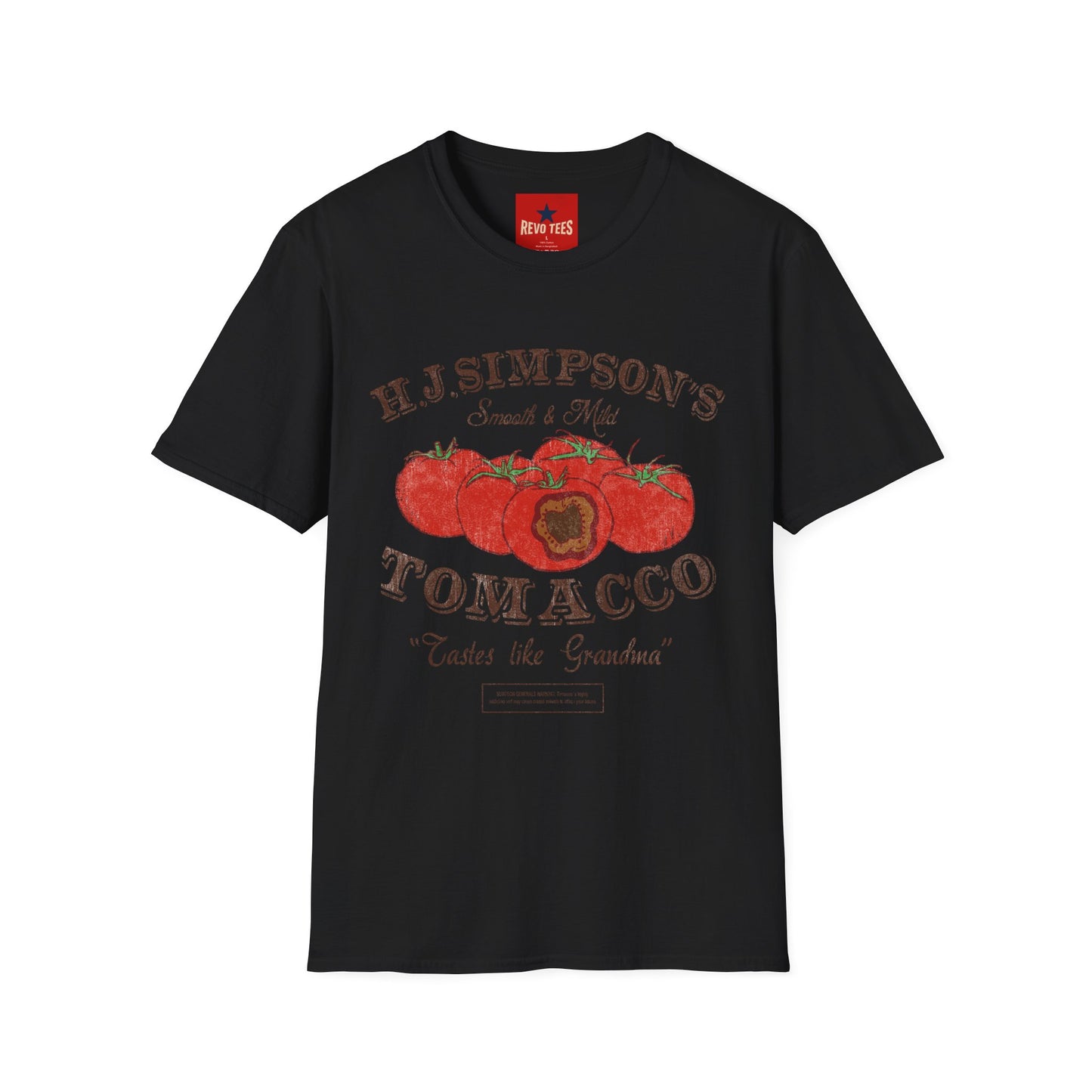 Tomacco Vintage Farm T‑Shirt — H.J. Simpson’s ‘Smash & Mild’ Graphic Tee