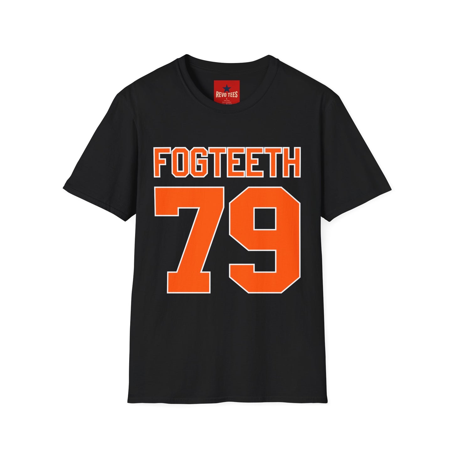 Fogteeth 79 Graphic T‑Shirt — Vintage Sports Jersey Tee