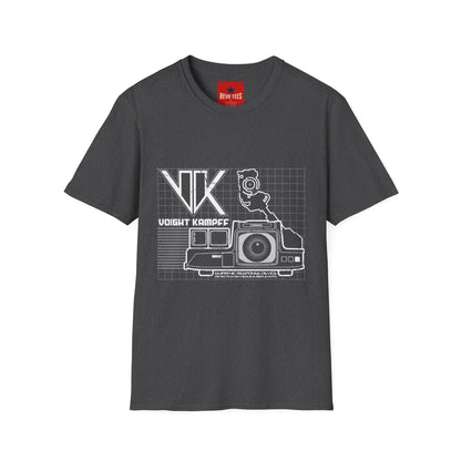 Voght Kampfe Retro Camera Graphic T-Shirt