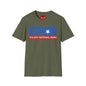 GNB "Goliath National Bank" Logo T-Shirt — Retro Blue & Red Vintage Bank Tee