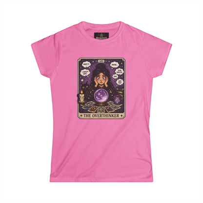 The Overthinker Tarot T‑Shirt — Women's Psychic Crystal Ball Tee