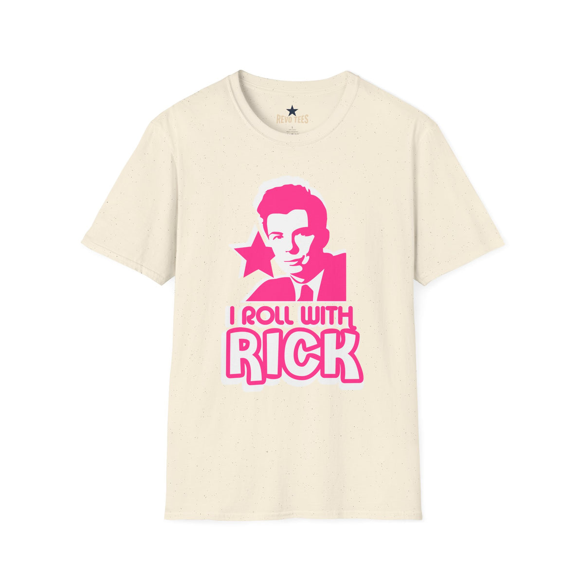 Revotees Rick Astley Unisex Softstyle T-Shirt - alternate view 5