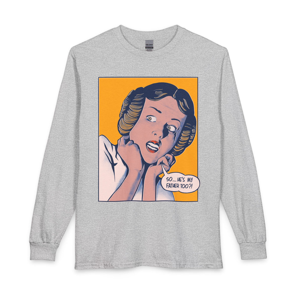 Revotees Princess Leah Long-Sleeve So Hes My Father Too Graphic T-Shirt - alternate view 3