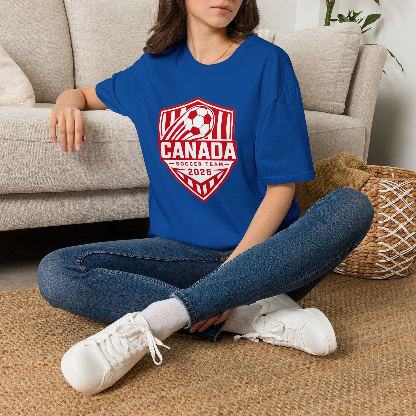 World Cup 2026 - Canada Soccer Team T‑Shirt — 2026 Crest Tee