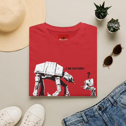Banksy T‑Shirt — 'I am your father' Star Wars AT-AT Funny Graphic Tee