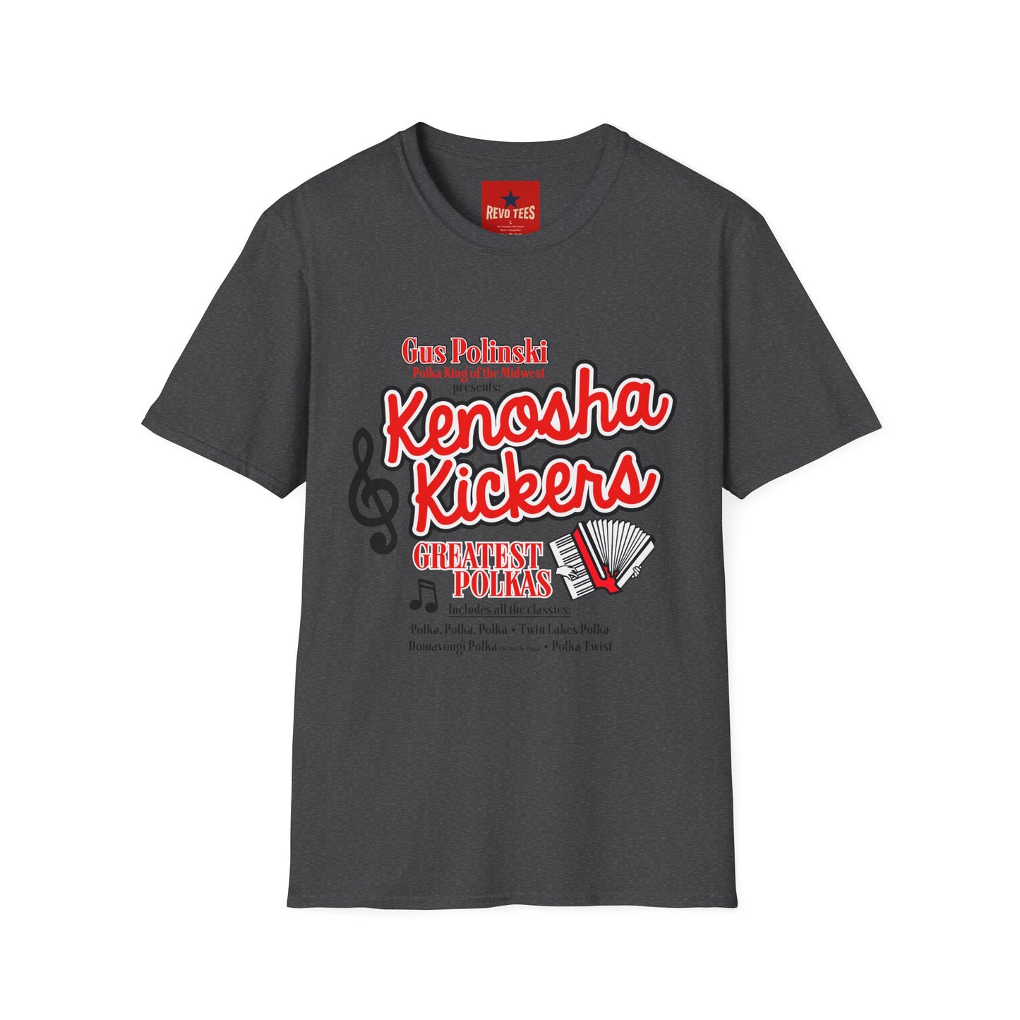 Kenosha Kickers Polka Band T‑Shirt