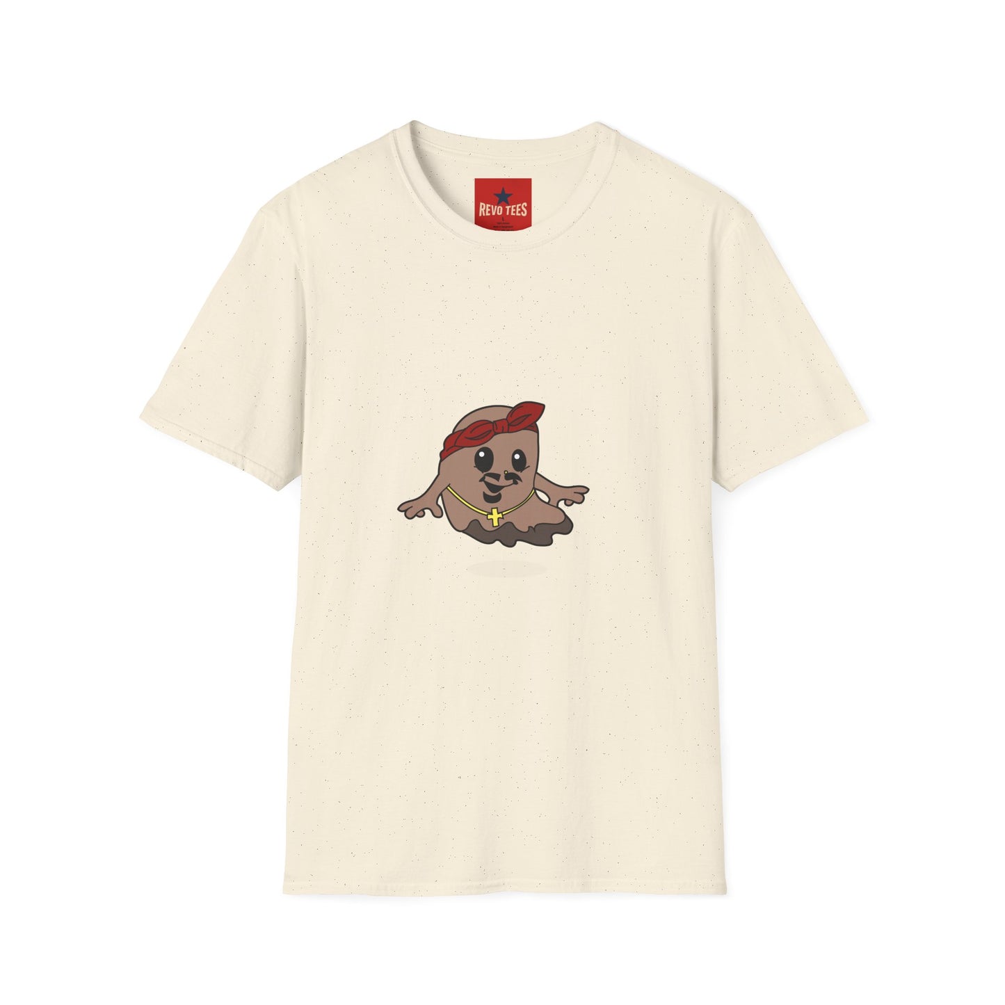 Cute Pirate Sloth T-Shirt — Cartoon Sloth with Bandana Tee