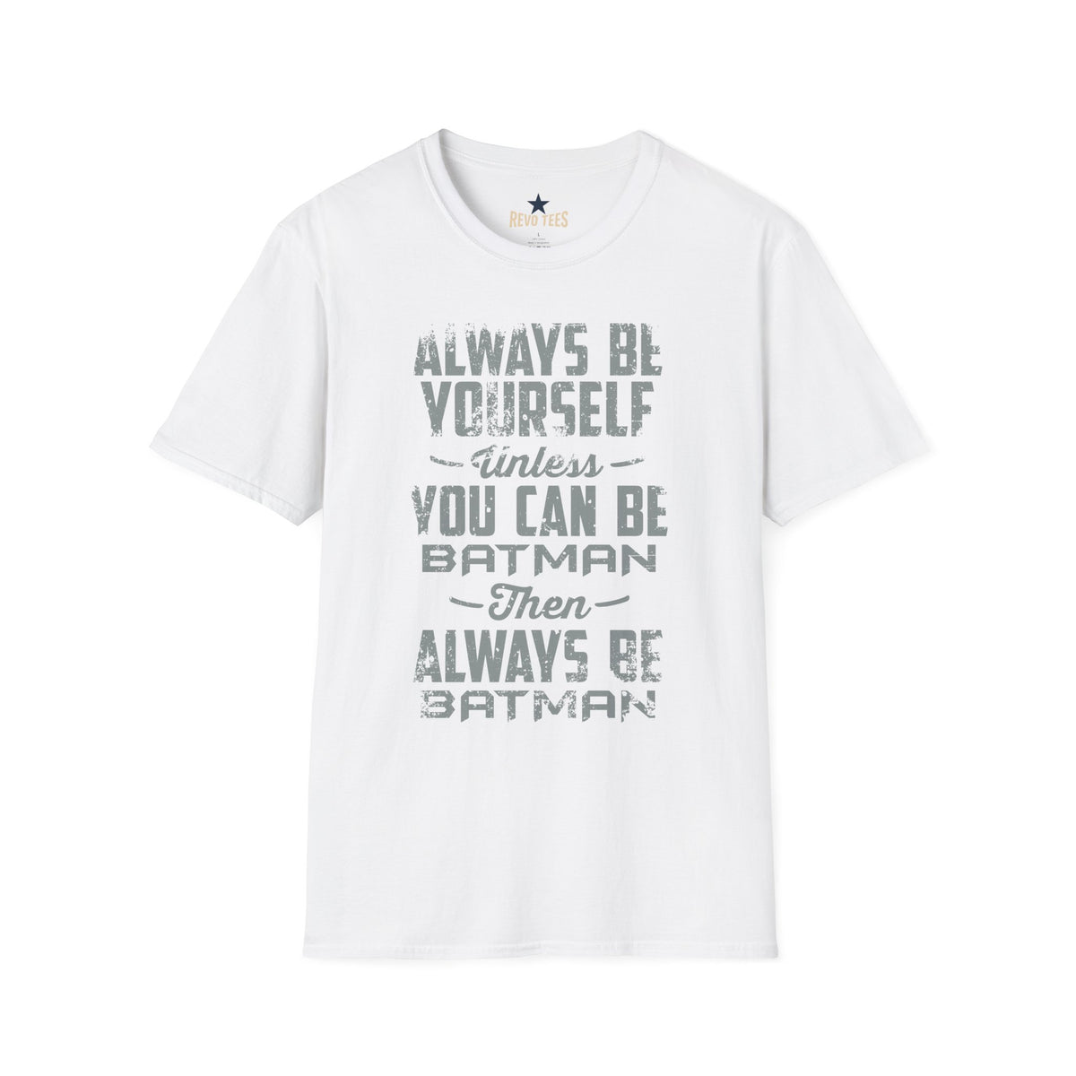 Revotees Always Be Yourself Unless You Can Be Batman Retro Graphic T-Shirt - alternate view 2