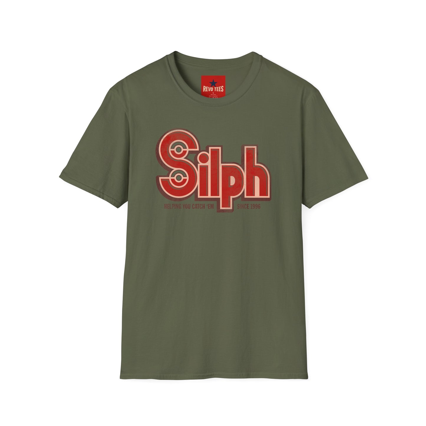Silph Retro Logo T-Shirt — 'Silph: Helping You Catch 'Em Since 1996'