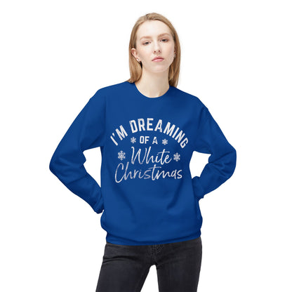 I'm Dreaming of a White Christmas - Lyrics on a Sweatshirt