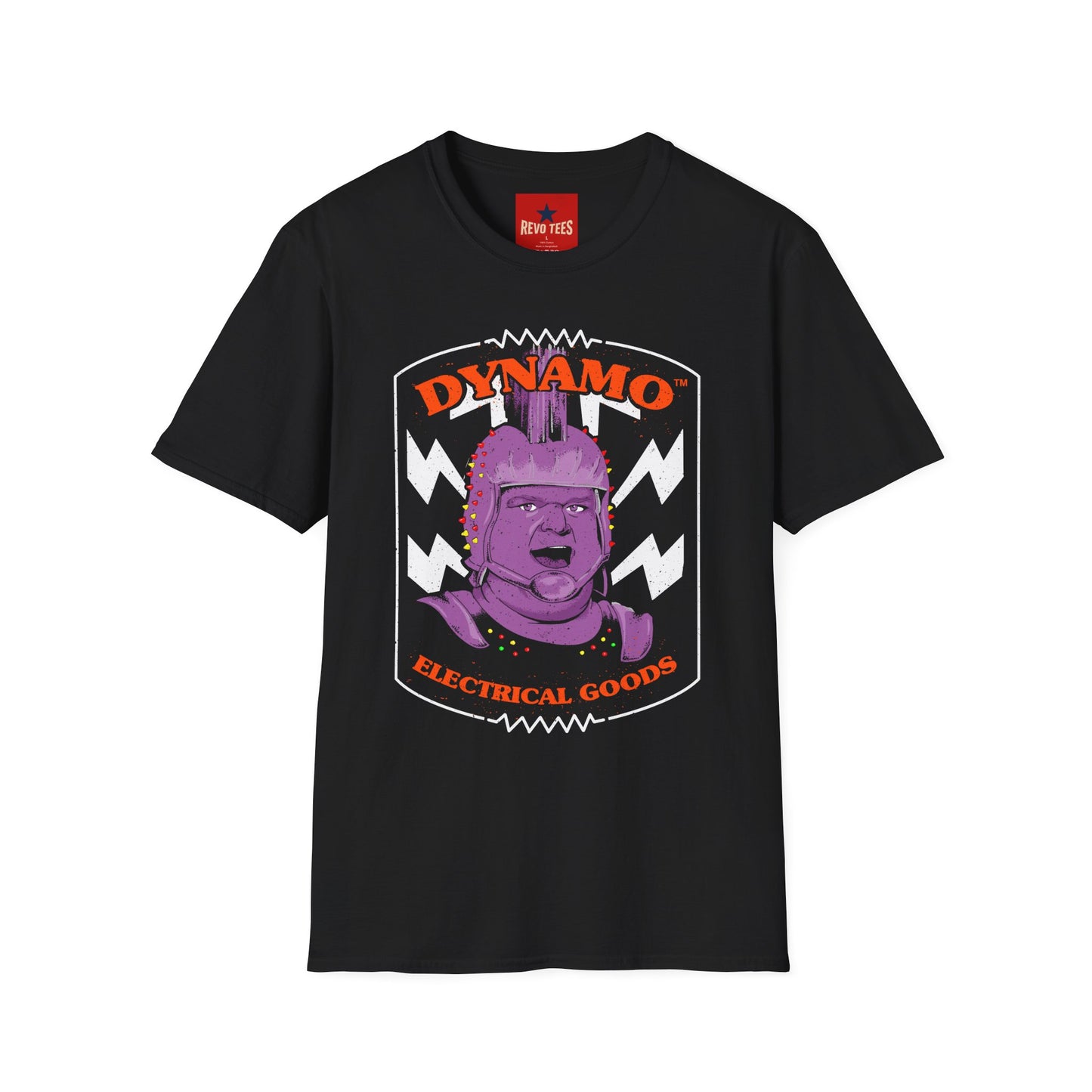 Dynamo Electrical Goods T-Shirt — Retro Electric Monster Graphic Tee