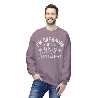 I'm Dreaming of a White Christmas - Lyrics on a Sweatshirt