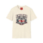 World Cup 2026 England Three Lions — Vintage Three Lions Flag Football Tee
