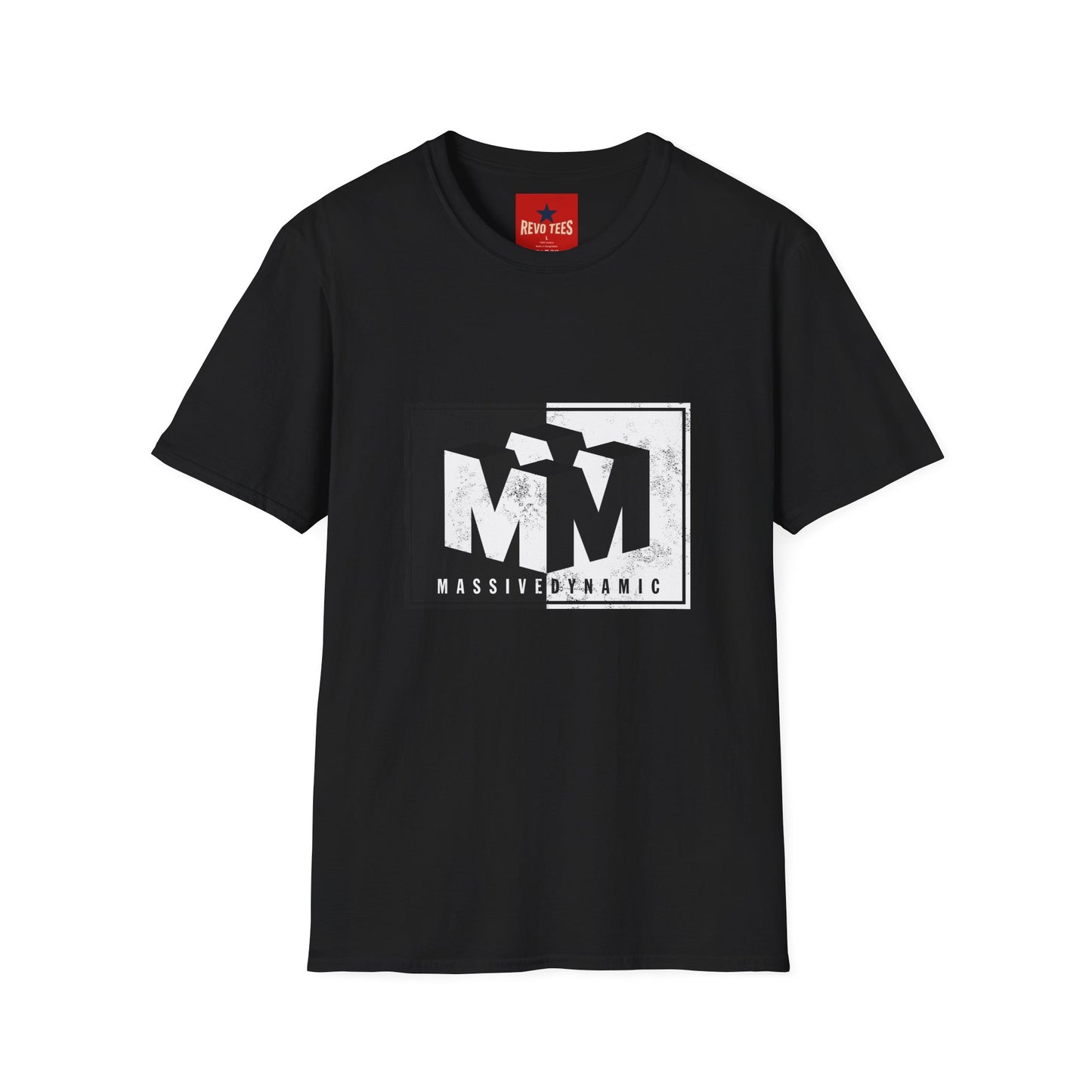 Massive Dynamic Logo T-Shirt — Distressed Graphic Tee