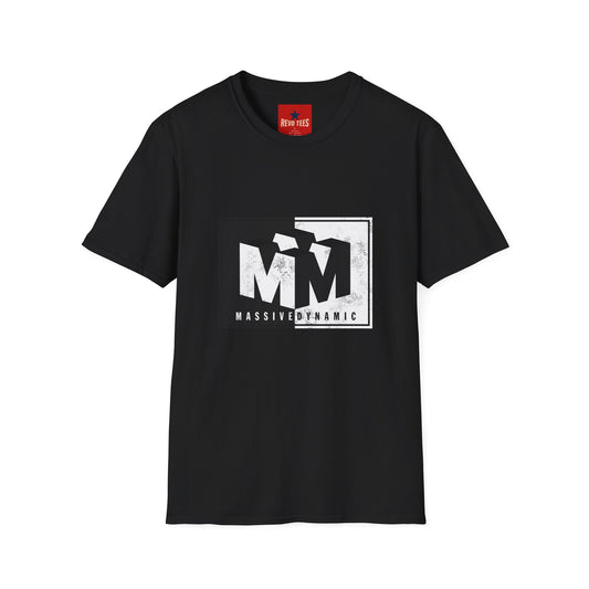 Massive Dynamic Logo T-Shirt — Distressed Graphic Tee
