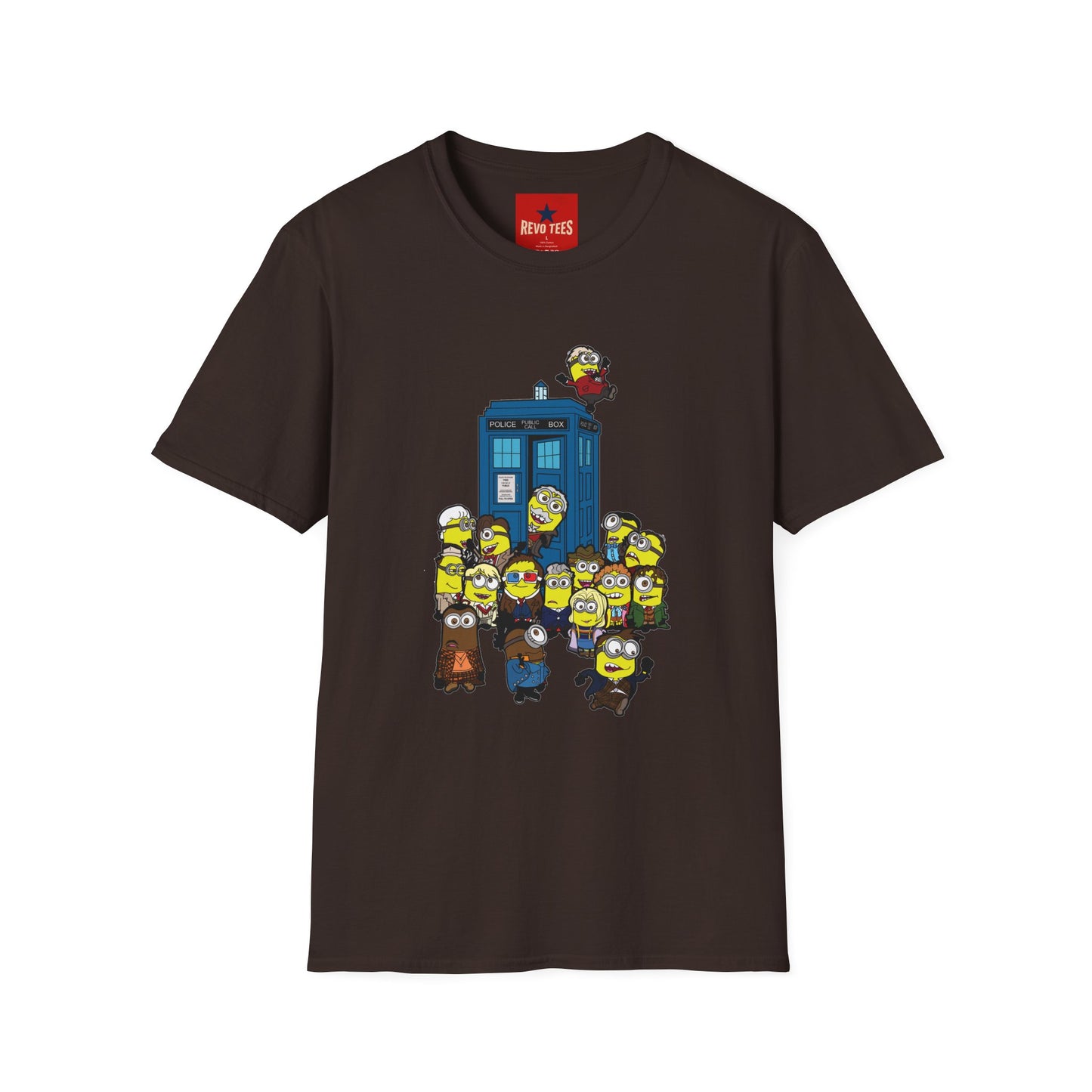 T-Shirt — Minion Time Travel Crew Graphic Tee