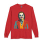 Pop Art The Joker Portrait Long Sleeve Tee