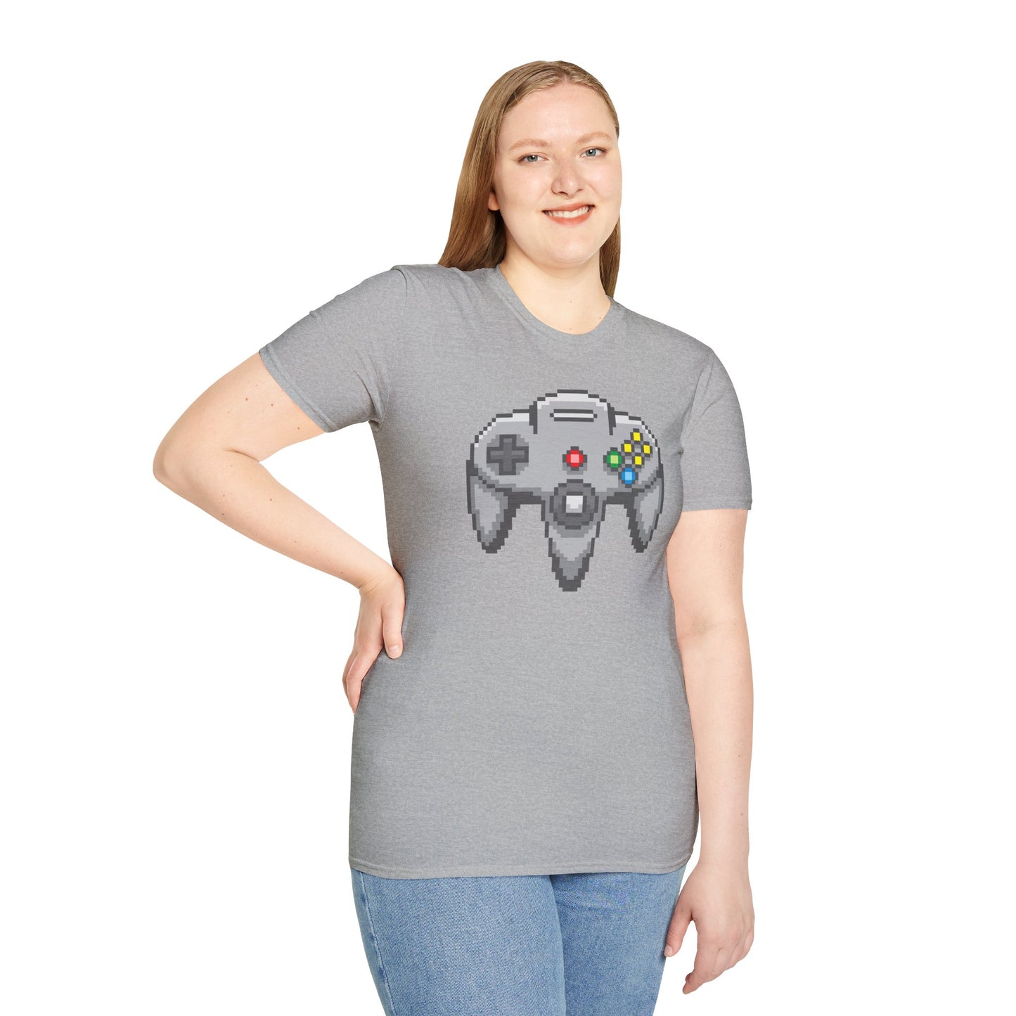 Retro Pixel Video Game Controller T-Shirt