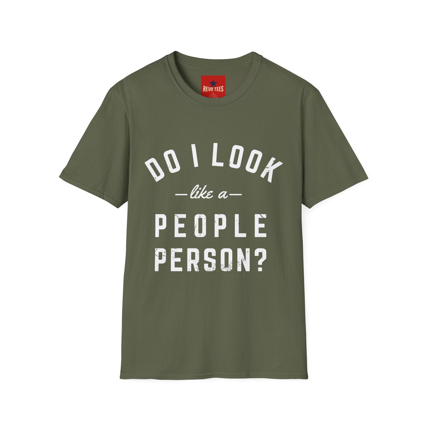 Do I Look Like A People Person - Unisex Softstyle T-Shirt