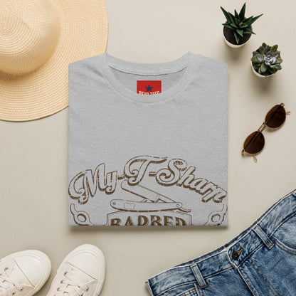 Barber Shop Graphic T‑Shirt — 'My T‑Shirt Barber Shop' Vintage Logo Tee