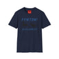 Fenton! Jesus Christ T‑Shirt — Funny Dog Chase Graphic Tee