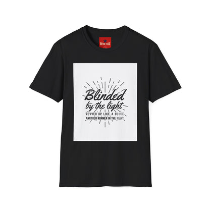 Blinded by the Light T-Shirt — Inspirational Faith Graphic Tee