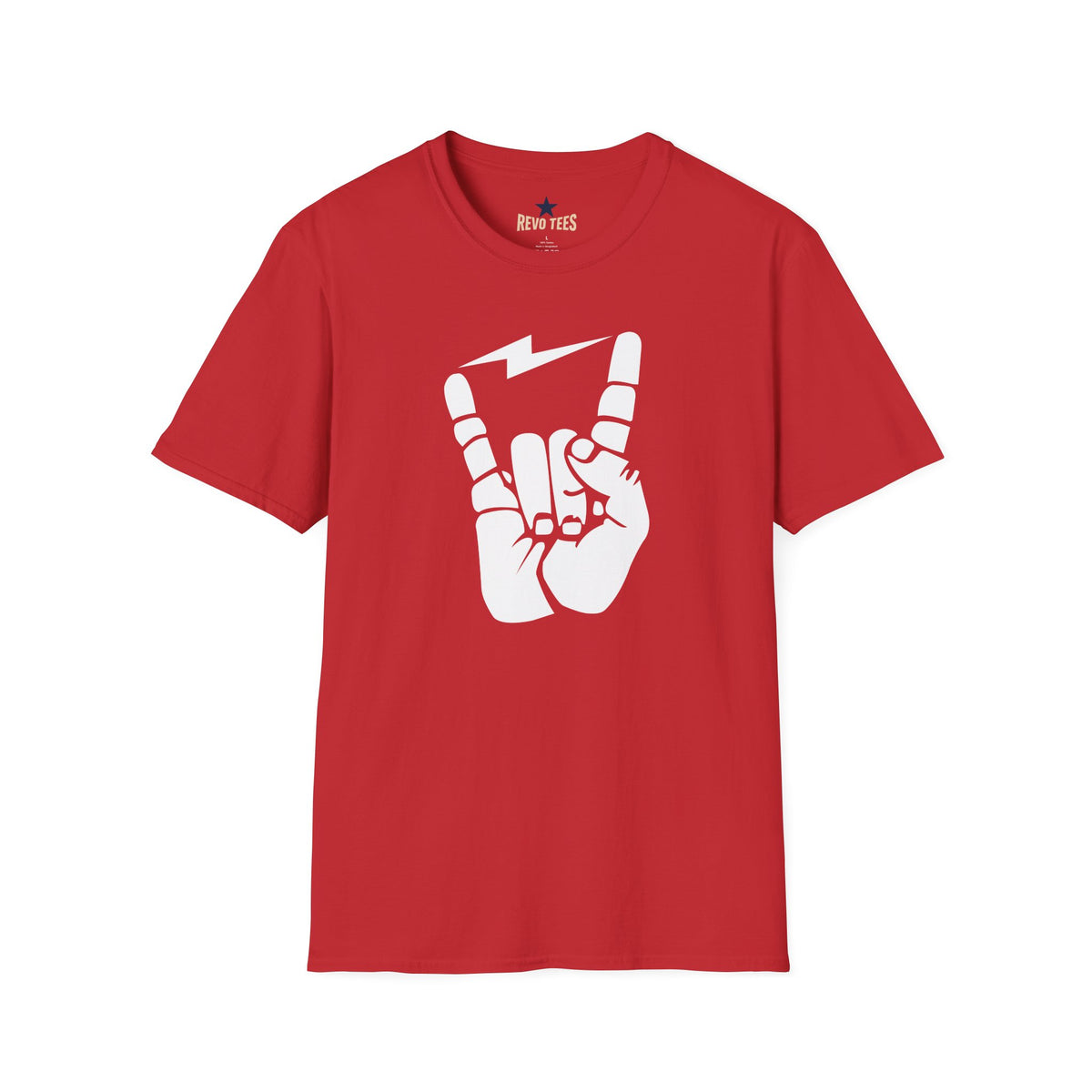 Revotees Electric Horns Unisex Softstyle T-Shirt - alternate view 2