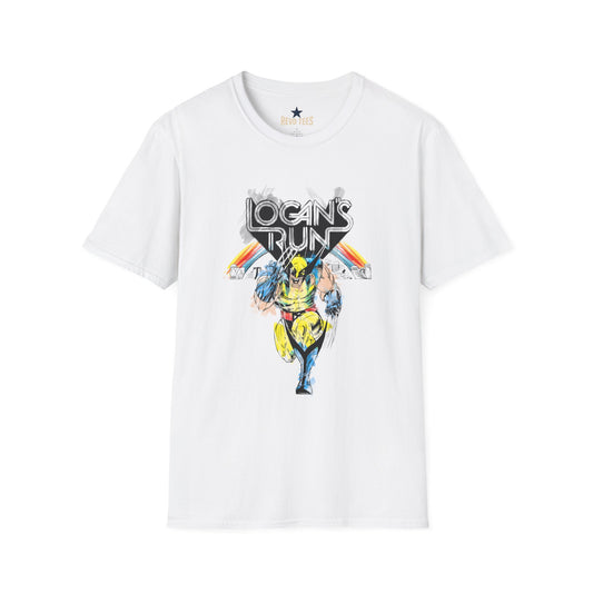 Revotees Wolverine Logan on the Run Unisex Softstyle T-Shirt