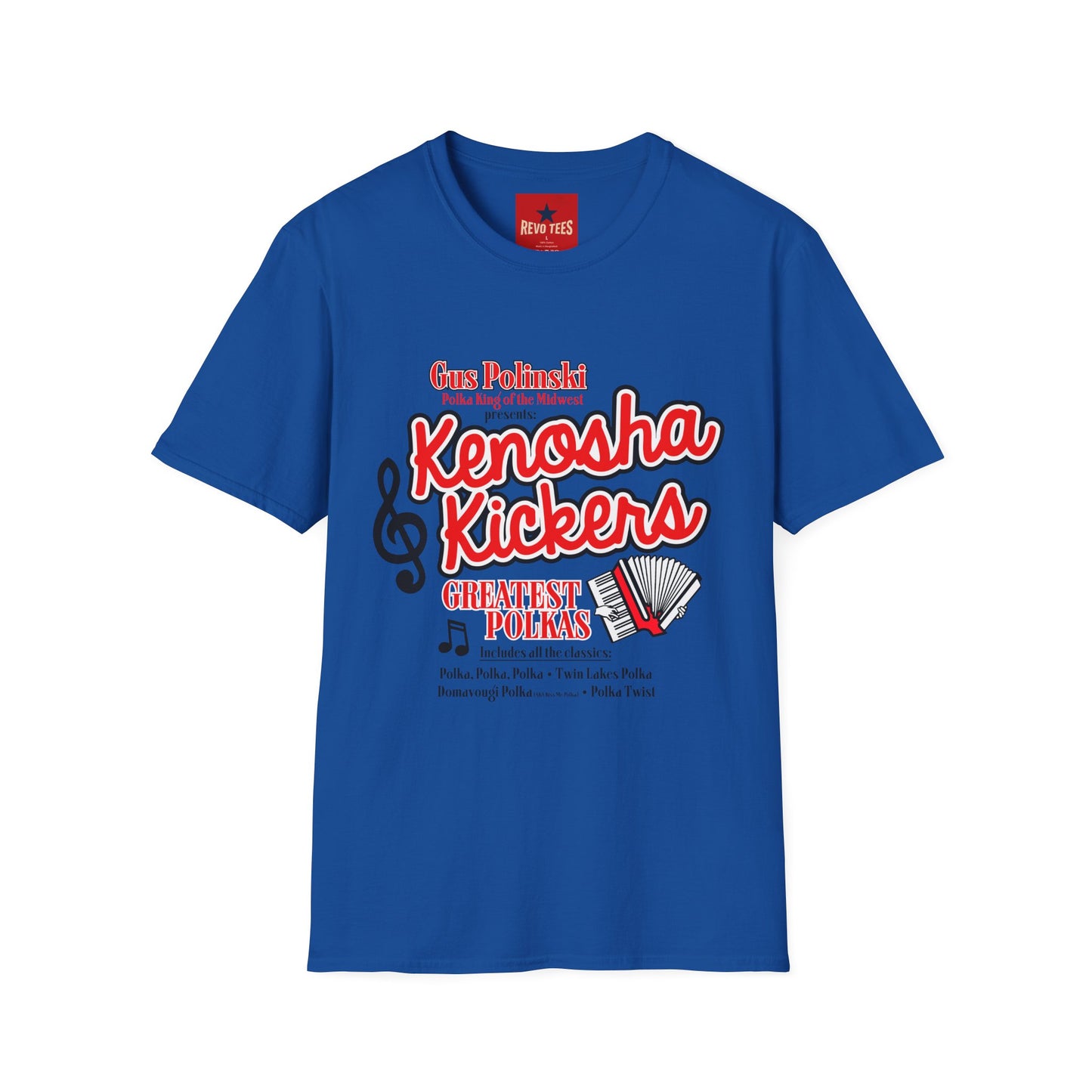 Kenosha Kickers Polka Band T‑Shirt