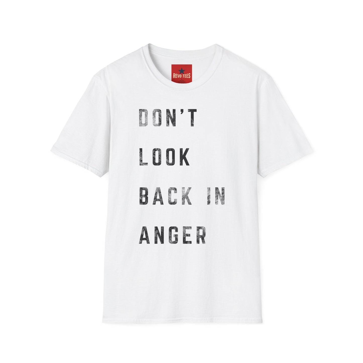 Don't Look Back In Anger T-Shirt — Retro Oasis Song Lyric Tee