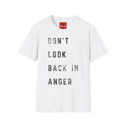 Don't Look Back In Anger T-Shirt — Retro Oasis Song Lyric Tee