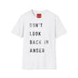 Don't Look Back In Anger T-Shirt — Retro Oasis Song Lyric Tee