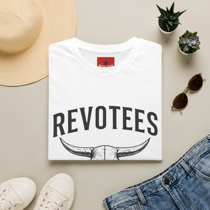 Revotees Bull Skull T-Shirt — Wild at Heart Western Graphic Tee