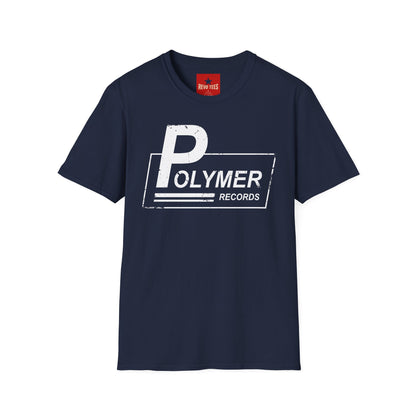 Polymer Records Iconic Label - Unisex Softstyle T-Shirt