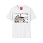 Zebra Mugshot T-Shirt — Funny Animal Police Line Tee