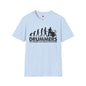 Revotees Evolution of Drummers Unisex Softstyle T-Shirt - alternate view 6