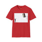 T-Shirt — Banksy-Style Kite Refrigerator Street Art Tee
