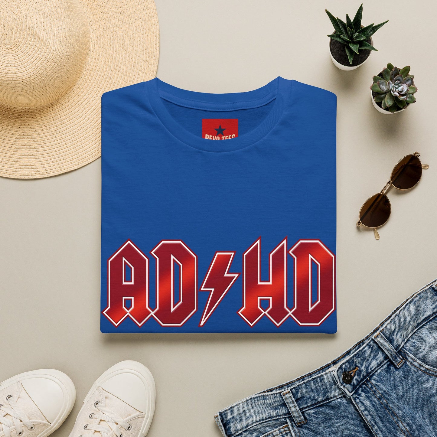 ADHD - Funny Unisex Softstyle T-Shirt