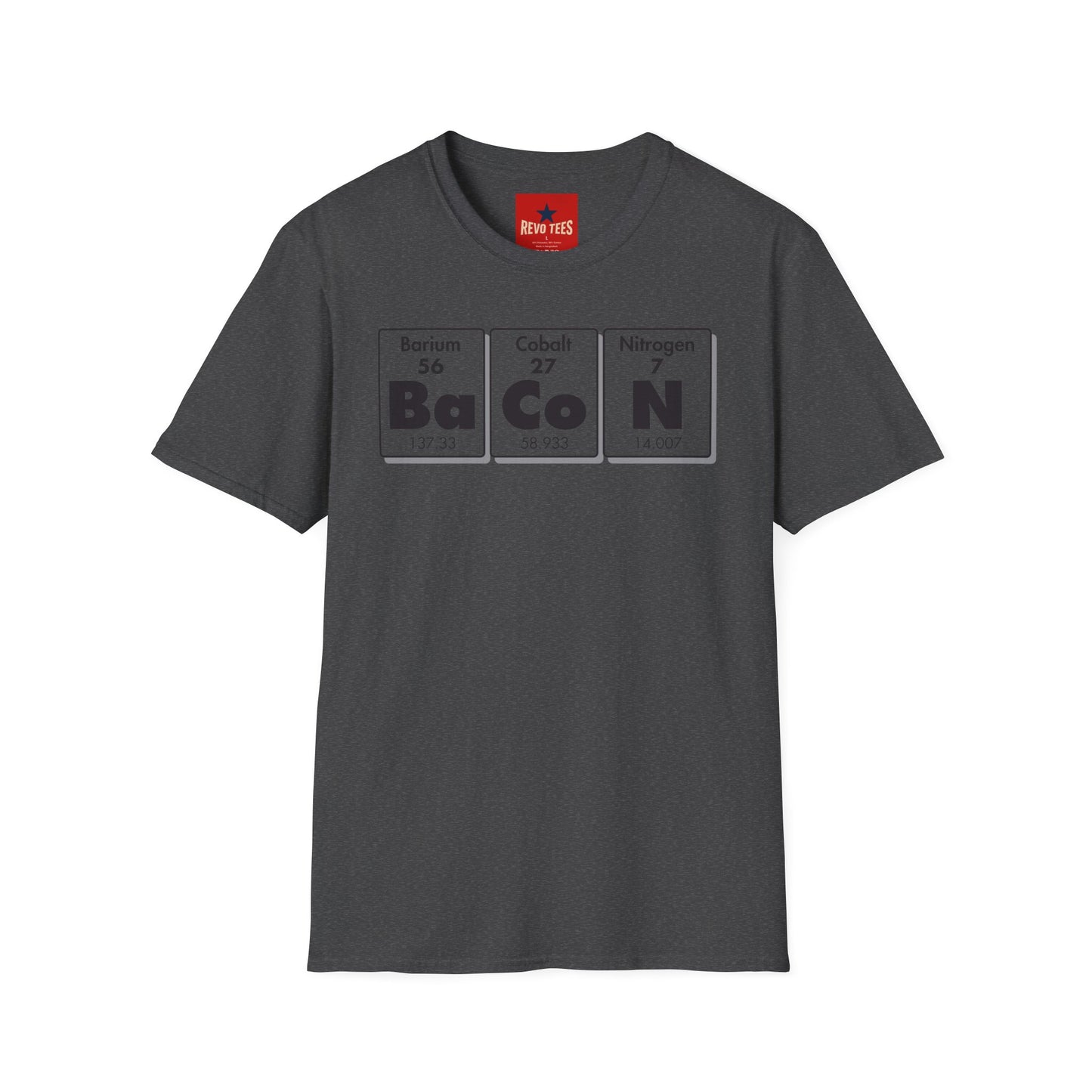 Bacon Periodic Table T‑Shirt